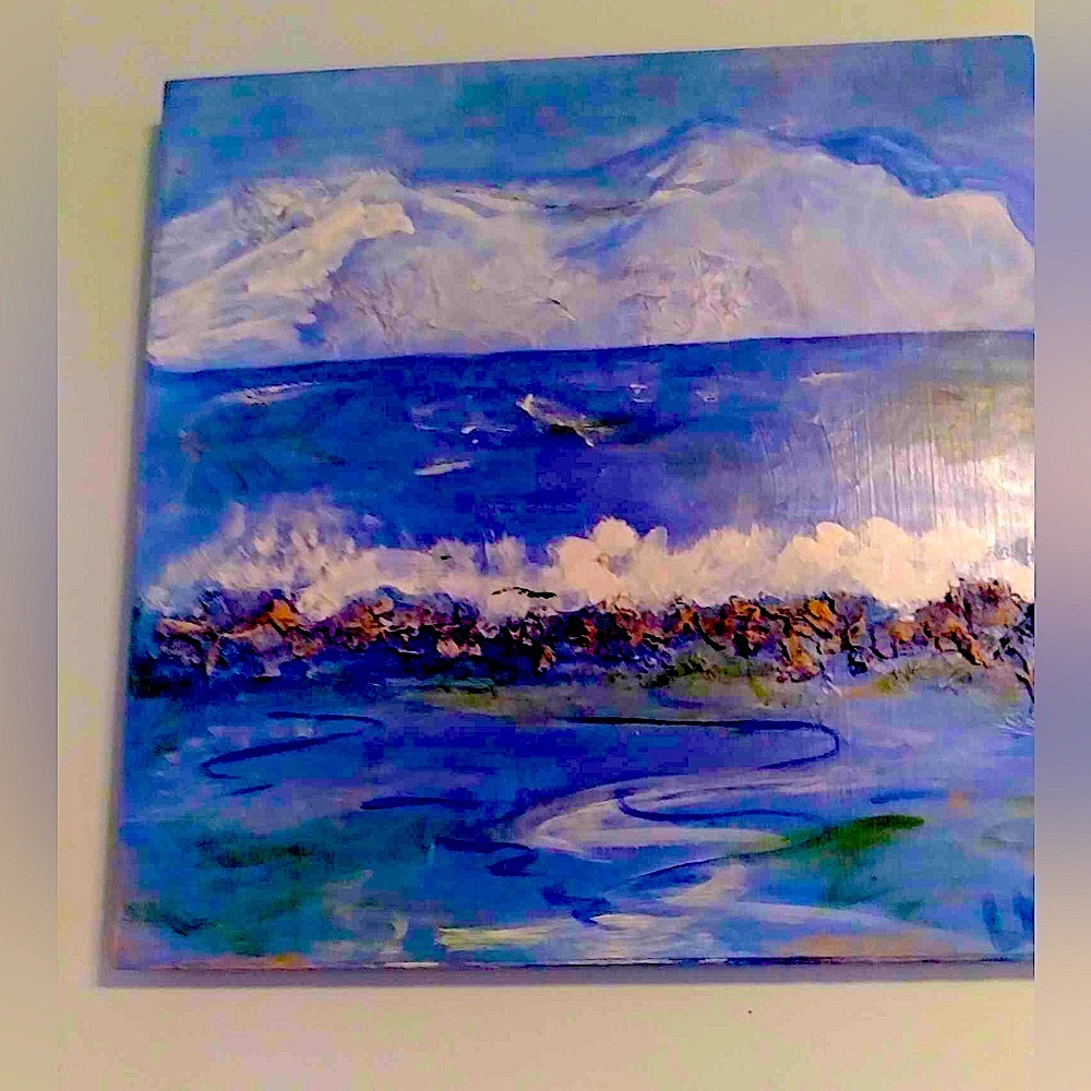 Acrylic, painting canvas - Picture 2 of 3